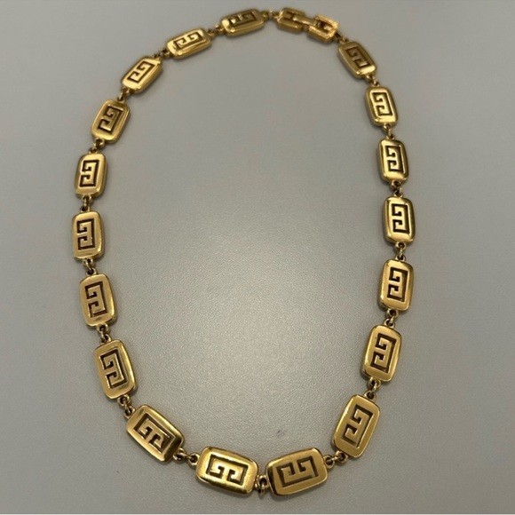Vintage Givenchy Elegant Gold Necklace/Choker - Picture 1 of 4
